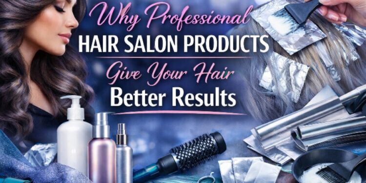 Why Professional Hair Salon Products Give Your Hair Better Results