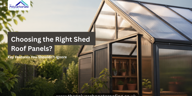 Shed Roof Panels